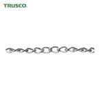 トラスコ TRUSCO 鉄クロームマンテルチェーン 2.6mm×2m (1本) TIM126-2M