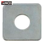 サンコーインダストリー W0-00-0500-0120-0000-12 ドブ 角座金(大形角 (1/2) M12 x 40 x 3.2 (100個入) (1箱)