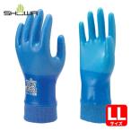 ショーワグローブ ポリウレタン手袋 No.283ジャージテムレス ブルー LLサイズ (1双) NO283R-LL