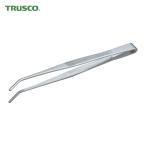 トラスコ TRUSCO ステンレス製ピンセット 150mm 曲ギザ付 (1本) TSP-24