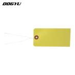 土牛 DOGYU 防水荷札 ※1パック5枚入イエロー (1Pk) 1732