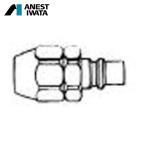 ane -тактный Iwata ANEST IWATA AJQ-02PN воздушный шланг для соединительная муфта Quick joint ( штекер ) подключение калибр Φ6~6.5mm( сцепщик ) (1 шт )