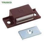トラスコ TRUSCO マグネットキャッチ 樹脂製 L40mm 茶 (1個) TSM-10P-BR