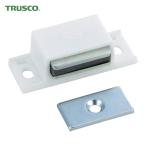 トラスコ TRUSCO マグネットキャッチ 樹脂製 L40mm 白 (1個) TSM-10P-W