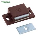 トラスコ TRUSCO マグネットキャッチ(横型) 樹脂製 L40mm 茶 (1個) TSM-41-BR