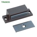 トラスコ TRUSCO マグネットキャッチ(横型) PP製 L50mm 茶 (1個) TSM-71-BR