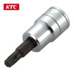 KTC 京都機械工具 BT3-T45S 9.5sq.ショートT型トルクスビットソケット T45 先端寸法7.77mm (1個)