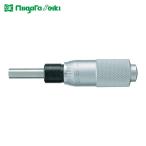 SK 新潟精機 1002-250 マイクロメータヘッド 測定範囲0~15mm ストレートステム 先端平面 (1台)