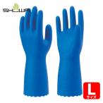 ショーワグローブ 塩化ビニール手袋 No181ブルーフィット(薄手) Lサイズ (1双) NO181-L