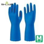 ショーワグローブ 塩化ビニール手袋 No181ブルーフィット(薄手) Mサイズ (1双) NO181-M