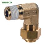 トラスコ TRUSCO クイックシール継手 エルボ φ6X4.5 呼びR1/8 (1個) TS-6X45-01LM