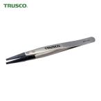 トラスコ TRUSCO ESDチップピンセット 先平型 先端幅3mm (1本) EP-H3