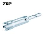 TOP トップ工業 ECS-M6 電動ドリル用蝶ネジソケット M6用 (1個)