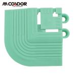 山崎産業 コンドル 素足スノコ コーナー (1個) F-163-FC-G (GN)