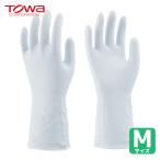 ビニスター 東和 塩化ビニール手袋 トワローブパールうす手 ホワイト M (1双) 761-M