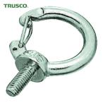 トラスコ TRUSCO ステンレス フックアイボルト ねじ径M6X1.0 (1個=1袋) (1個) TFIB-6