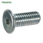 トラスコ TRUSCO ヘックスローブ超極低頭ねじ 三価クロメート M3×8 50本入 (1Pk) B182-0308