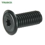トラスコ TRUSCO ヘックスローブ超極低頭ねじ アルミ アルマイト黒 M4×12 4本入 (1Pk) B190-0412