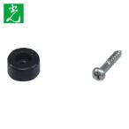 光 HIKARI ゴム底脚 10mm丸 (4個入) (1Pk) KG-100