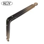 KGY工業 L型棚受 125×150 ブロンズ (1本) LL-GB125