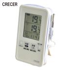 CRECER クレセル IN-OUTデジタル温度計 (1個) AP-09W