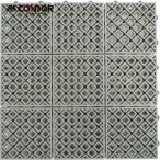 山崎産業 コンドル ジョイントスノコ ニューマフロス 本駒 グレー 幅300×長さ300×厚さ25mm (1枚) F-159-HK-GR