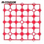 山崎産業 コンドル ジョイントスノコ ハイテックマット ピンク (1枚) F-34-HK-P