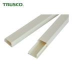 トラスコ TRUSCO PVCモール 1号 アイボリー テープ無 (1本) JD1-IV