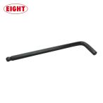 EIGHT 016-8MM 六角棒スパナ ボールポイント セミロング 単品 対辺寸法8mm (1本)