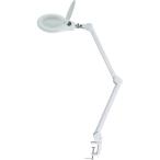ショッピング新潟 SK 新潟精機 アーム式LED拡大鏡 無段階調光機能付 2倍 Φ116mm (1台) 品番：LS2-125AD
