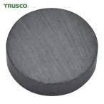 トラスコ TRUSCO フェライト磁石 丸形 外径15mmX厚み4mm  1個入 (1個) TF15R-1P