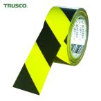 トラスコ TRUSCO トラ表示テープ 50mm×25m 黄黒 (1巻) TRTR-5025YB