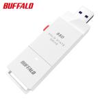 バッファロー BUFFALO PC対応 USB3.2（Gen2） TV録画 スティック型SSD 2TB ホワイト Type-C付属 (1個) 品番：SSD-SCT2.0U3-WA