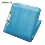 トラスコ TRUSCO ストロングメッシュシート 1.8m×5.4m ブルー (