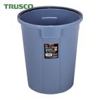 ショッピングTRUSCO トラスコ TRUSCO ゴミ箱 PPペール丸型90L (1個) 品番：TPPM-90-B