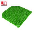 ミヅシマ工業 クロスラインマットエース 本体 グリーン (1枚) 420-0300