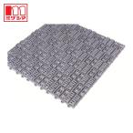 ミヅシマ工業 クロスラインマットエース 本体 グレー (1枚) 420-0310