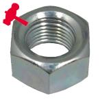 ハンマーキャスター A00NAT-UNF102 UNF1/2ナット (1個)