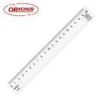 共栄プラスチック R-PET直線定規 20cm (1本) P-2020