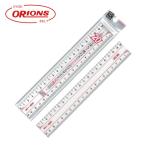 共栄プラスチック メタクリル両切直線定規 20cm (1本) A-2520