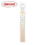 共栄プラスチック カッター切断用定規 ニュアンスカラー定規 12cm ミルクティー (1本) 品番：NJ-12-04