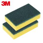 3M スリーエム スコッチ・ブライト 抗菌ウレタンスポンジ たわしS2個パック S-21KS2PW (1Pk) S-21KS 2PW