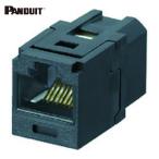 パンドウイット PANDUIT CC688BL カテゴリ6 JJアダプタ RJ45中継用ジャック 黒 (1個)