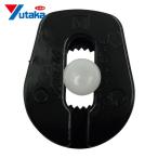 ユタカメイク 紐金具 コードロック(スライド式) Φ2~4mm用(2 個入) (1袋) JH-107