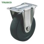 トラスコ TRUSCO キャスター TYSシリーズ 固定 ゴム車75mm (1個) TYSK-75