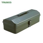 トラスコ TRUSCO 山型ツールボックス(山型工具箱) 373X164X124 OD色 (1個) Y-350-OD