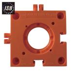 ISB 井口機工 PZ75-OR イグチベアー取付ベース パズル オレンジ色 (1個)