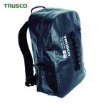 トラスコ TRUSCO 防水ターポリンデイパック ブラック (1個) 品番：TDYB-BK