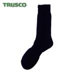 トラスコ TRUSCO 防寒靴下25cm~27cm 2足入り ブラック (1組) TATK-BK