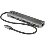 StarTech DKT30CHSDPD1 ドッキングステーション/USB-C/4K HDMI/100W/USBハブ/イーサネット/カードリーダー/マルチハブ (1箱)